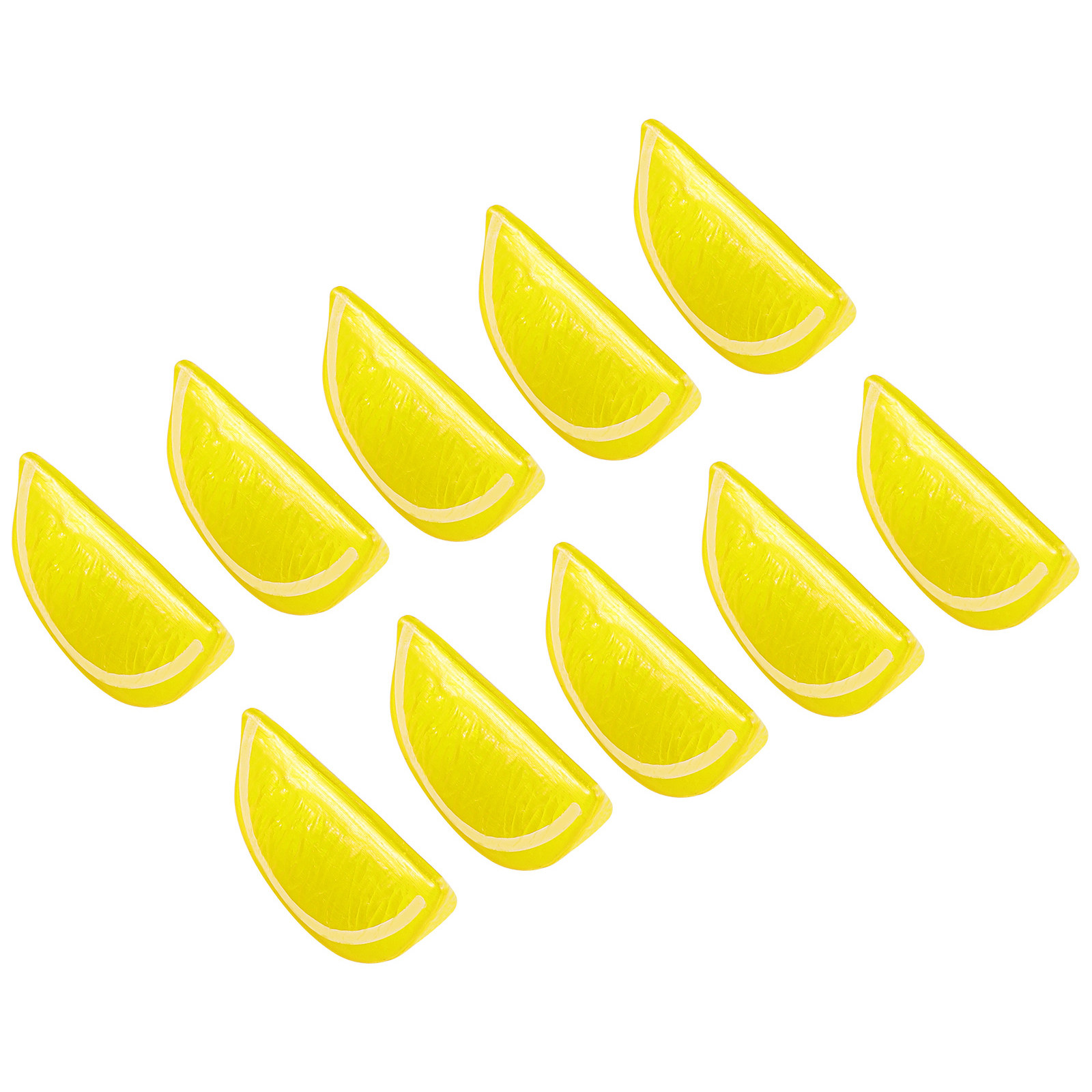 Photography Yellow - 10 قطع من قطع الليمون الصفراء