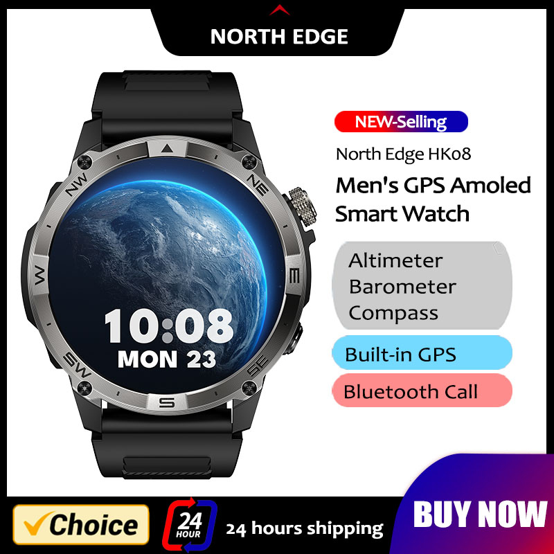 Intervalometer Timer - NORTH EDGE GPS الرياضة ساعة ذكية