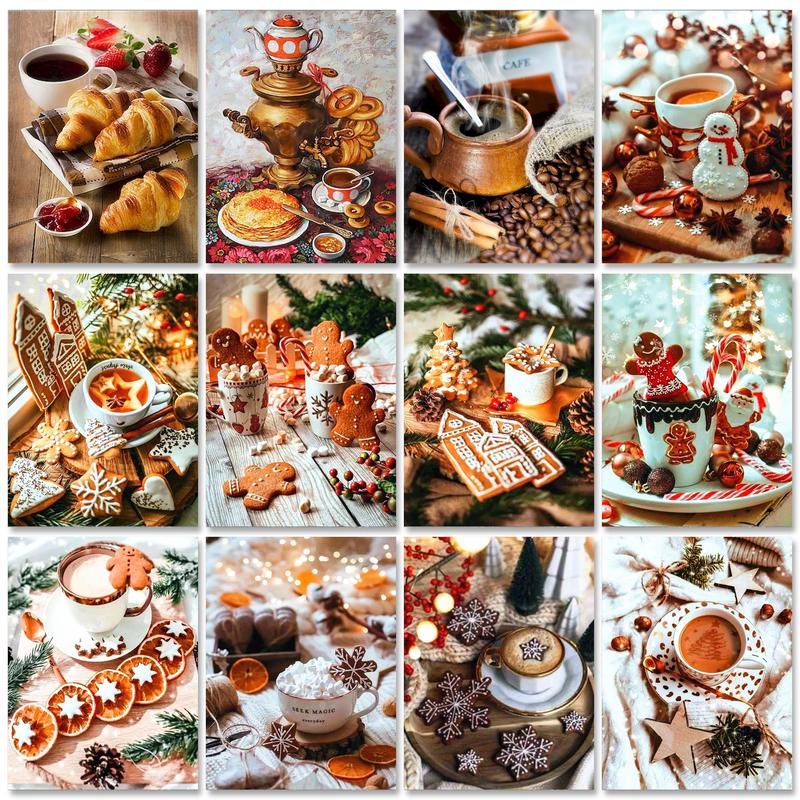 Photography Coffee - طلاء جاتزتوري بواسطة مجموعات الأرقام للبالغين