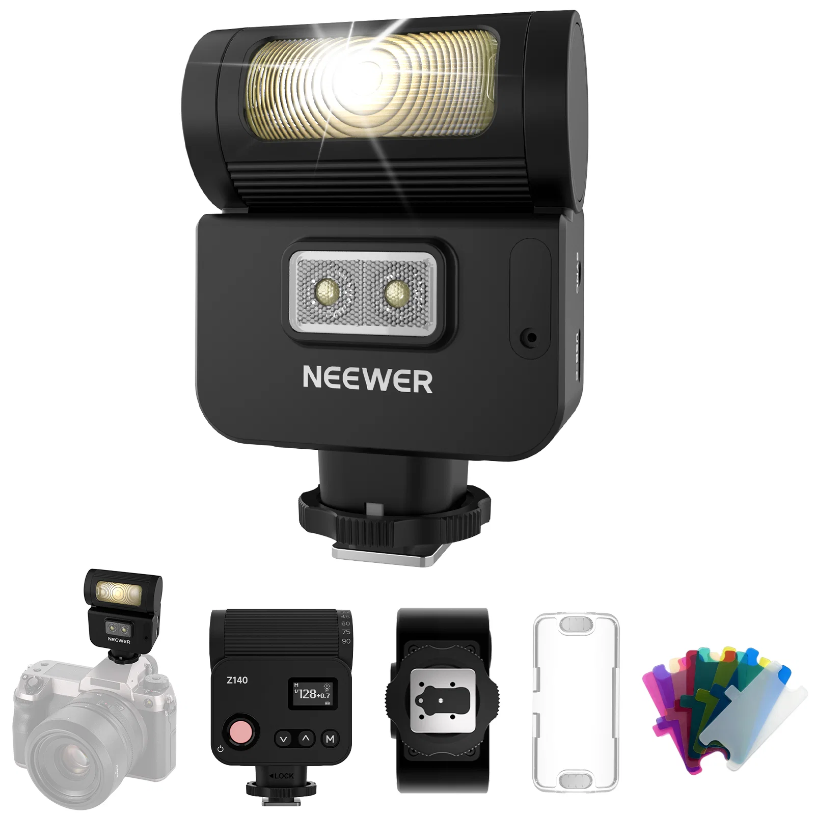 Speedlite Flash External - نيور Z140 16 واط فلاش خارجي