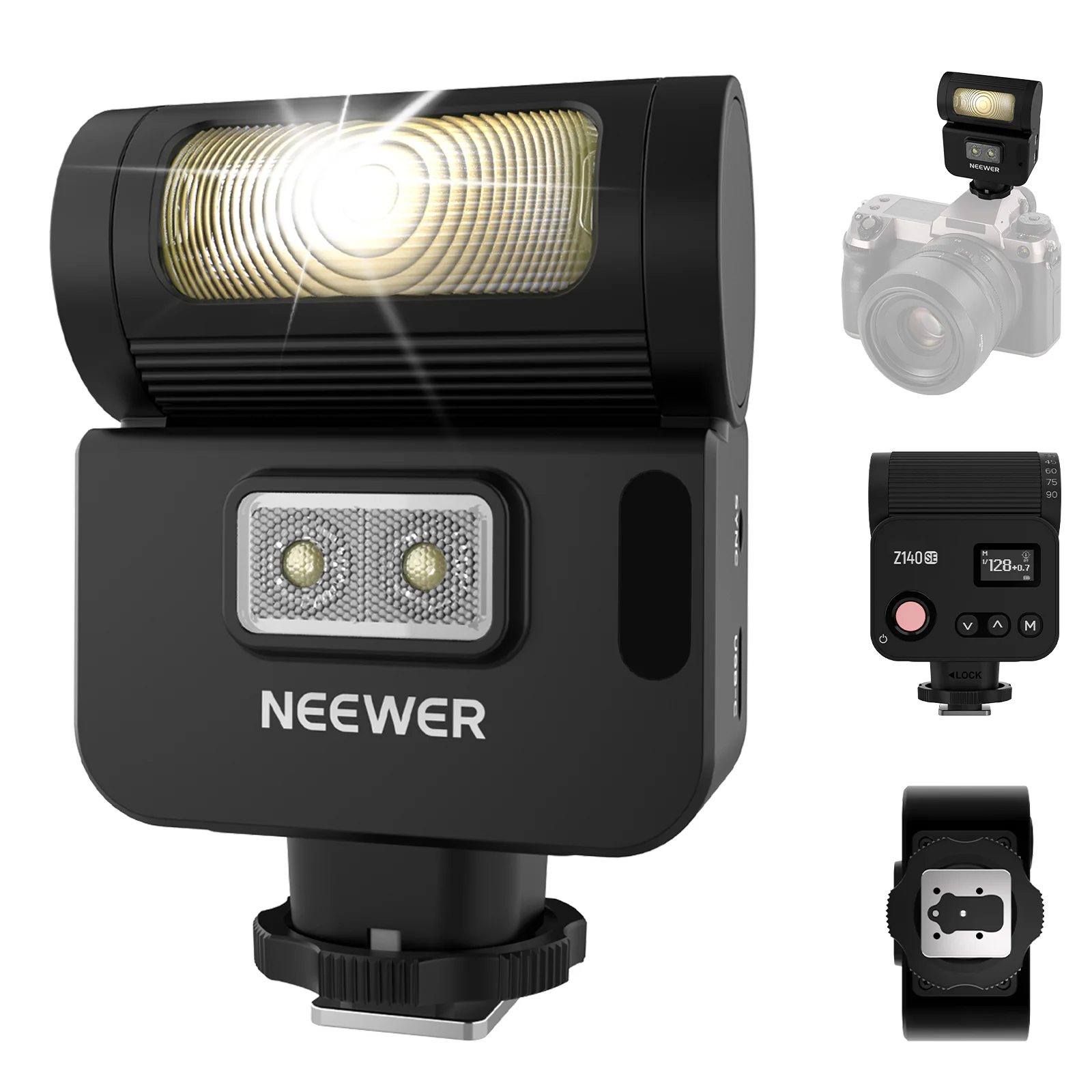 Speedlite Flash External - نيوير Z140SE فلاش خارجي صغير ومحمول