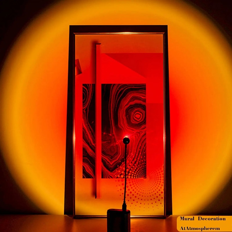 USB غروب الشمس مصباح إسقاط قوس - مراجعة Photography Coffee وسعره