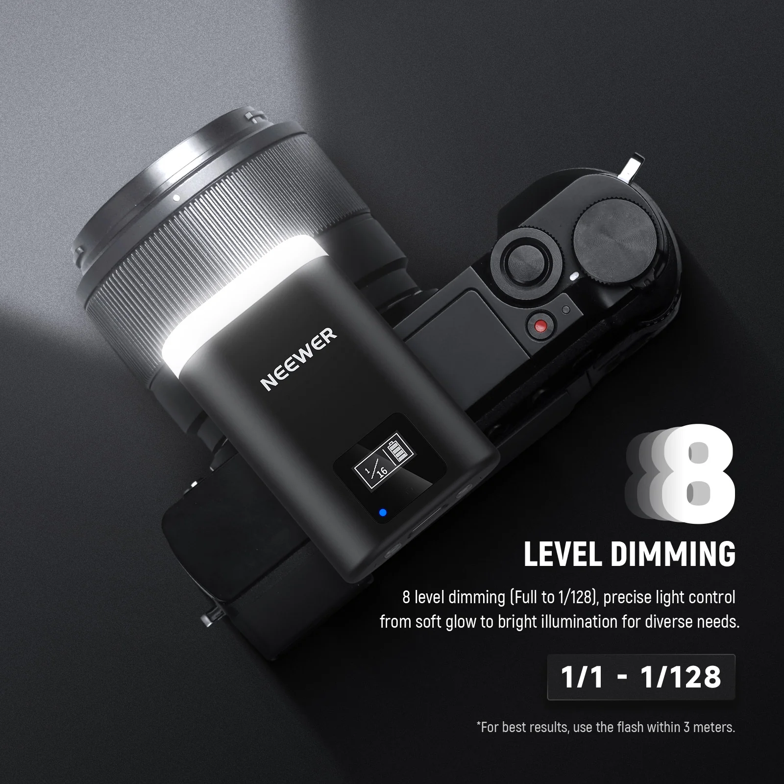 نيوير N12 فلاش خارجي صغير محمو - مراجعة Speedlite Flash External وسعره