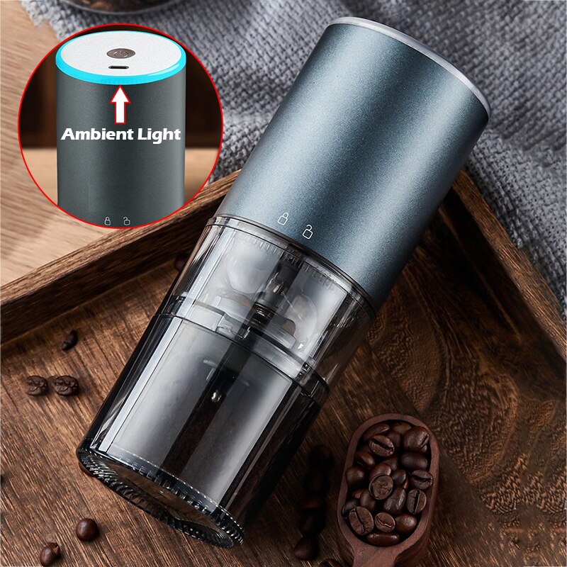 مطحنة القهوة الكهربائية LED عر - مراجعة Photography Coffee وسعره