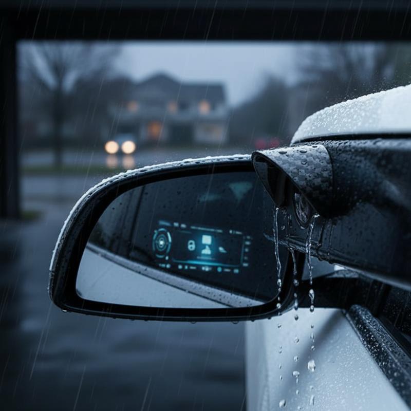 واقي مطر لكاميرا السيارة الخلف - مراجعة Camera Rain Cover وسعره