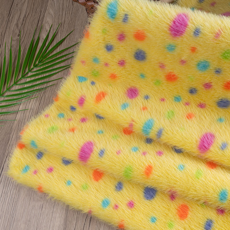 تقليد المنك طباعة النسيج اللون - مراجعة Photography Yellow وسعره