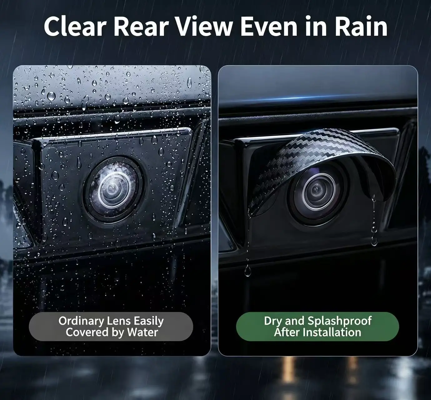 غطاء واقي من ألياف الكربون وال - مراجعة Camera Rain Cover وسعره