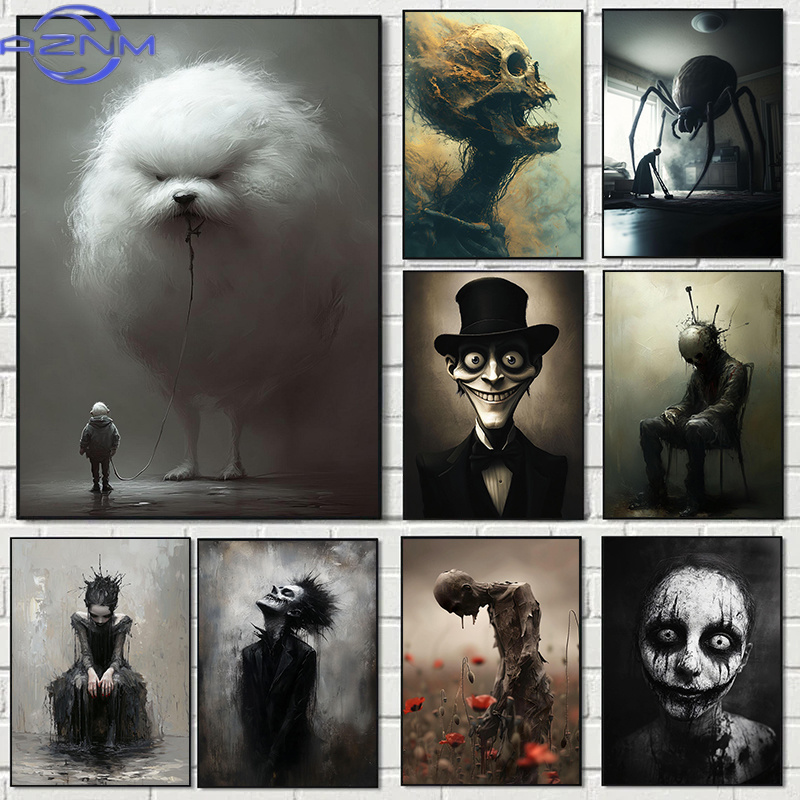 لوحات فنية ريترو مخيفة بتصميم  - مراجعة Photography Gallery وسعره