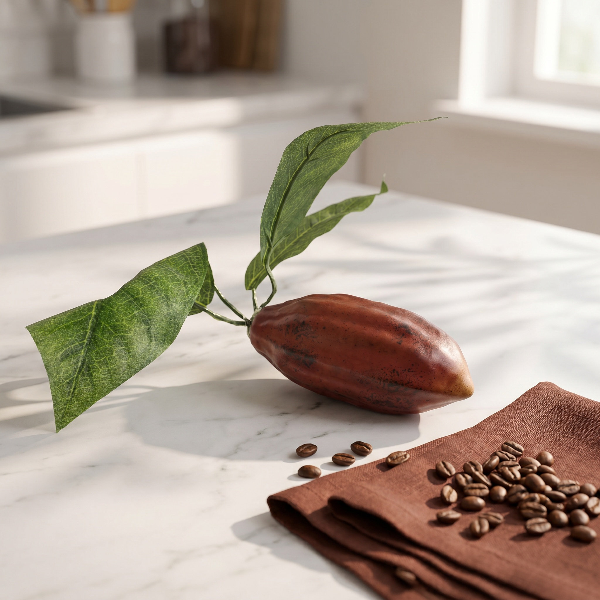قرون الكاكاو الاصطناعية ذات ال - مراجعة Photography Coffee وسعره