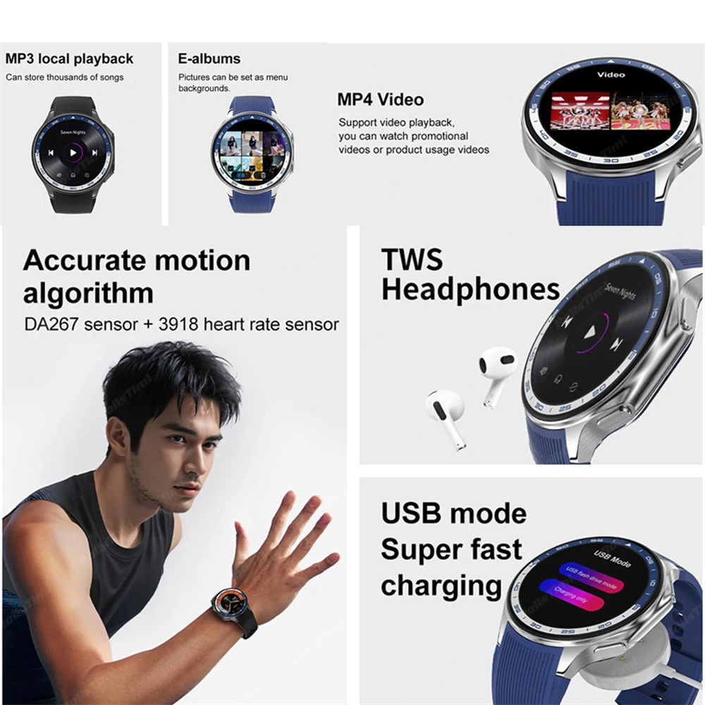 1.43 AMOLED ساعة ذكية ثلاثية ا - مراجعة Intervalometer Timer وسعره
