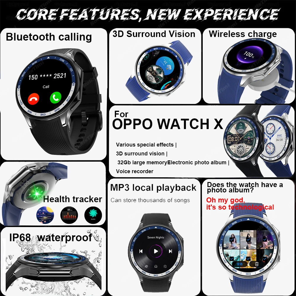 1.43 AMOLED ساعة ذكية ثلاثية ا - مراجعة Intervalometer Timer وسعره