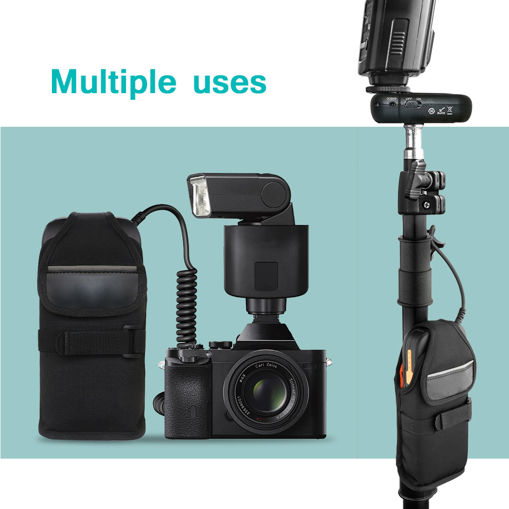 AODELAN الخارجية فلاش بطارية ح - مراجعة Speedlite Flash External وسعره