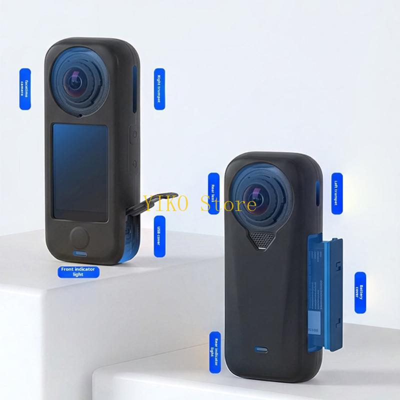 K32C قسط غطاء حماية من السيليك - مراجعة Insta360 Camera X4 وسعره