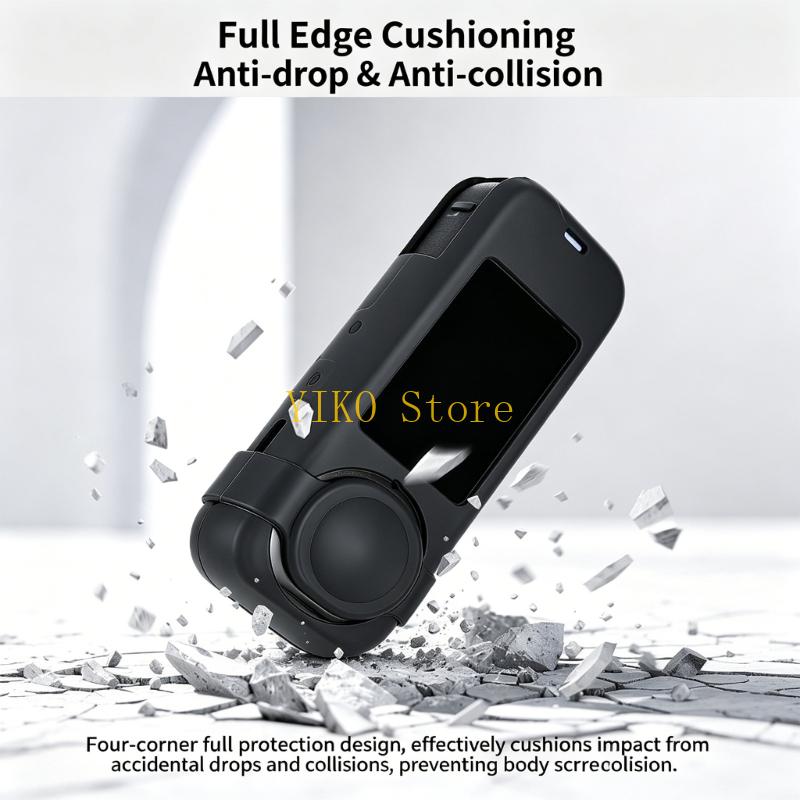 K32C قسط غطاء حماية من السيليك - مراجعة Insta360 Camera X4 وسعره