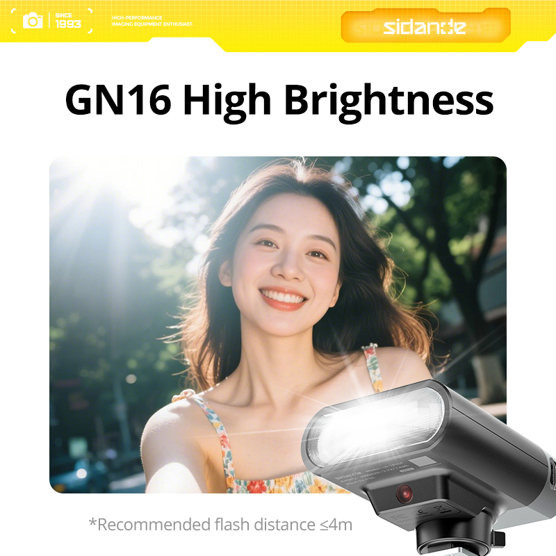 فلاش كاميرا خارجي صغير SIDANDE - مراجعة Speedlite Flash External وسعره