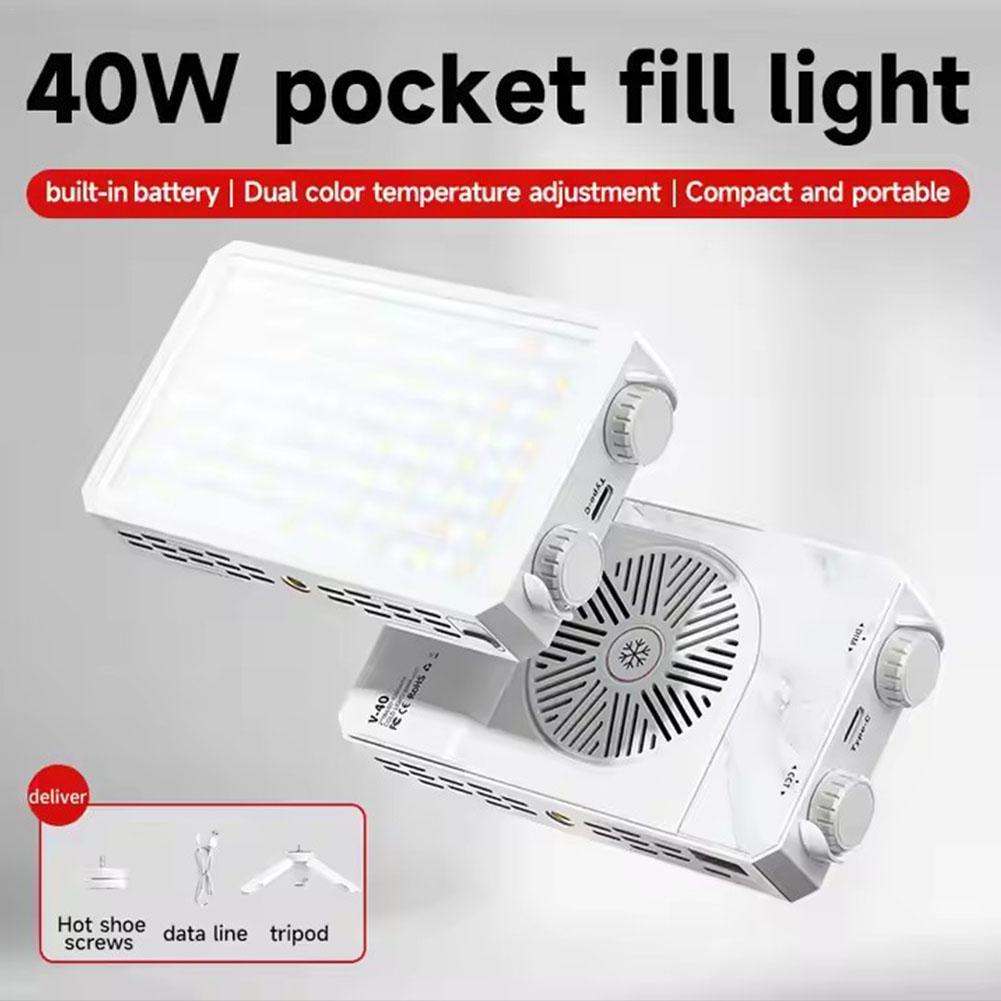 ضوء كاميرا LED قابل للتخصيص بق - مراجعة Photography Videos Free وسعره