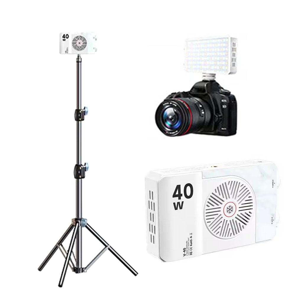 ضوء كاميرا LED قابل للتخصيص بق - مراجعة Photography Videos Free وسعره