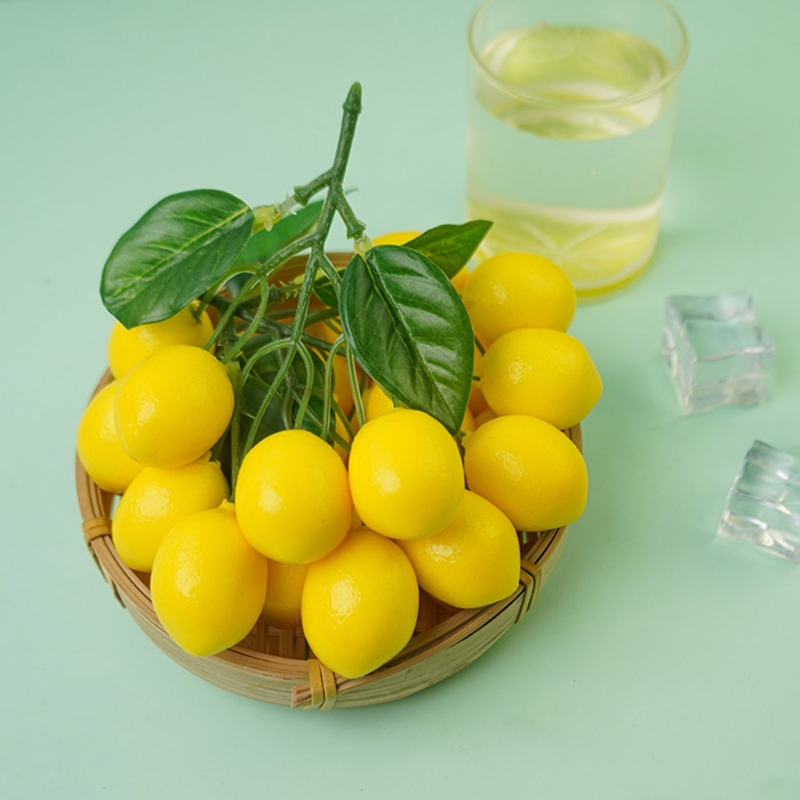 فروع الليمون الاصطناعي محاكاة  - مراجعة Photography Yellow وسعره