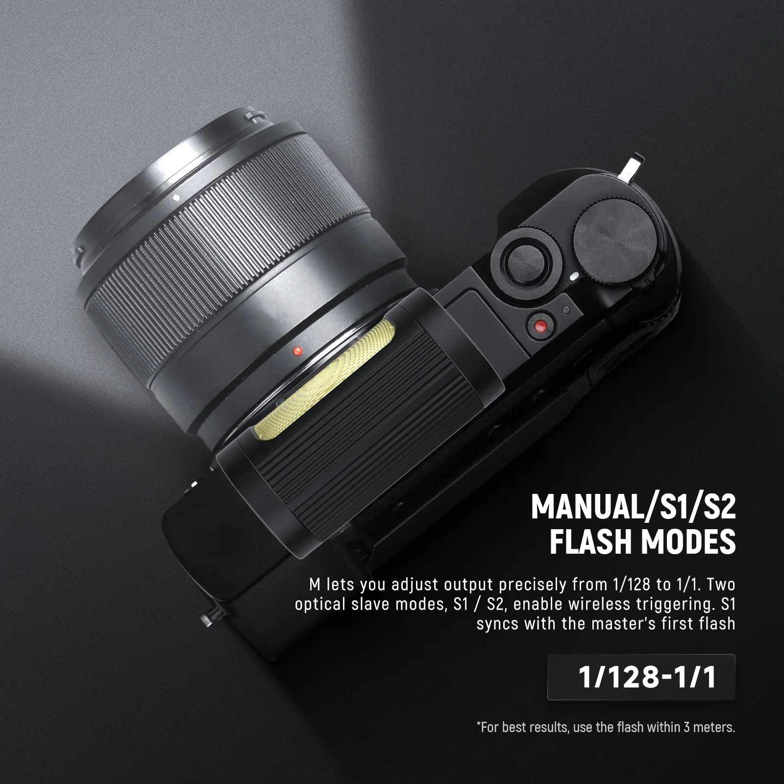 نيور Z140 16 واط فلاش خارجي صغ - مراجعة Speedlite Flash External وسعره