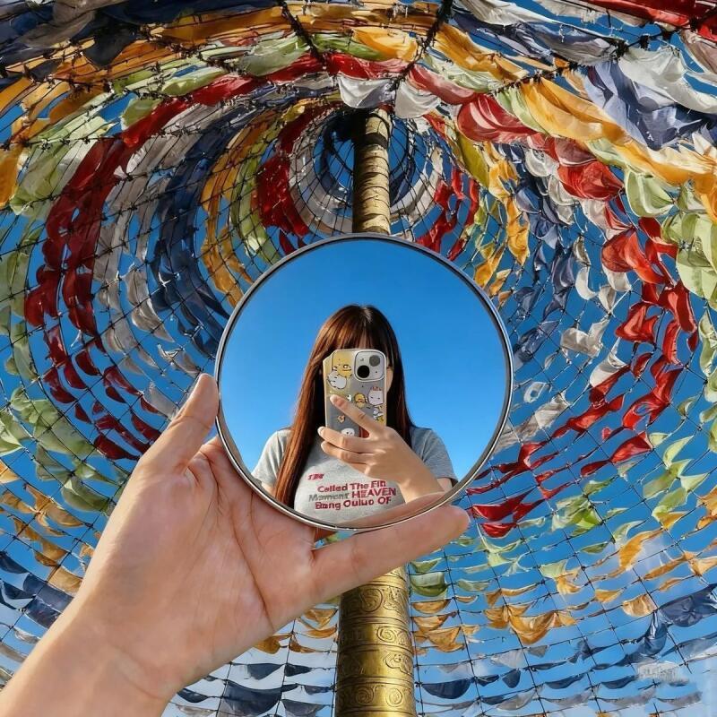 مرآة سيلفي محمولة باليد، مرآة  - مراجعة Photography Solo وسعره