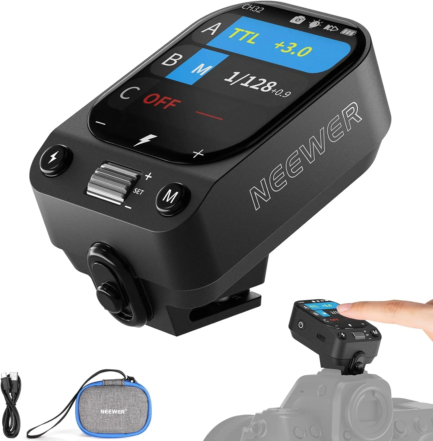 جهاز إرسال فلاش لاسلكي NEEWER  - مراجعة Speedlite Flash External وسعره