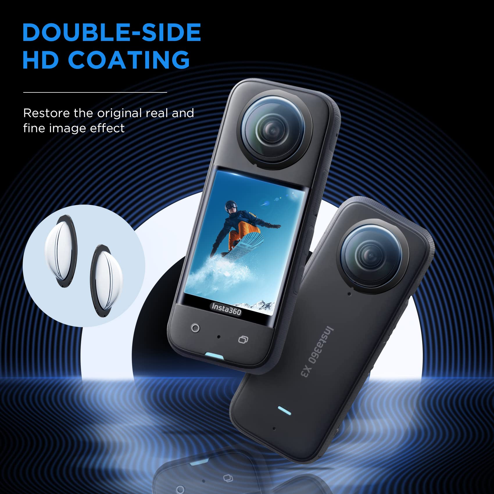 مجموعة إكسسوارات لـ Insta360 X - مراجعة Insta360 Camera X4 وسعره