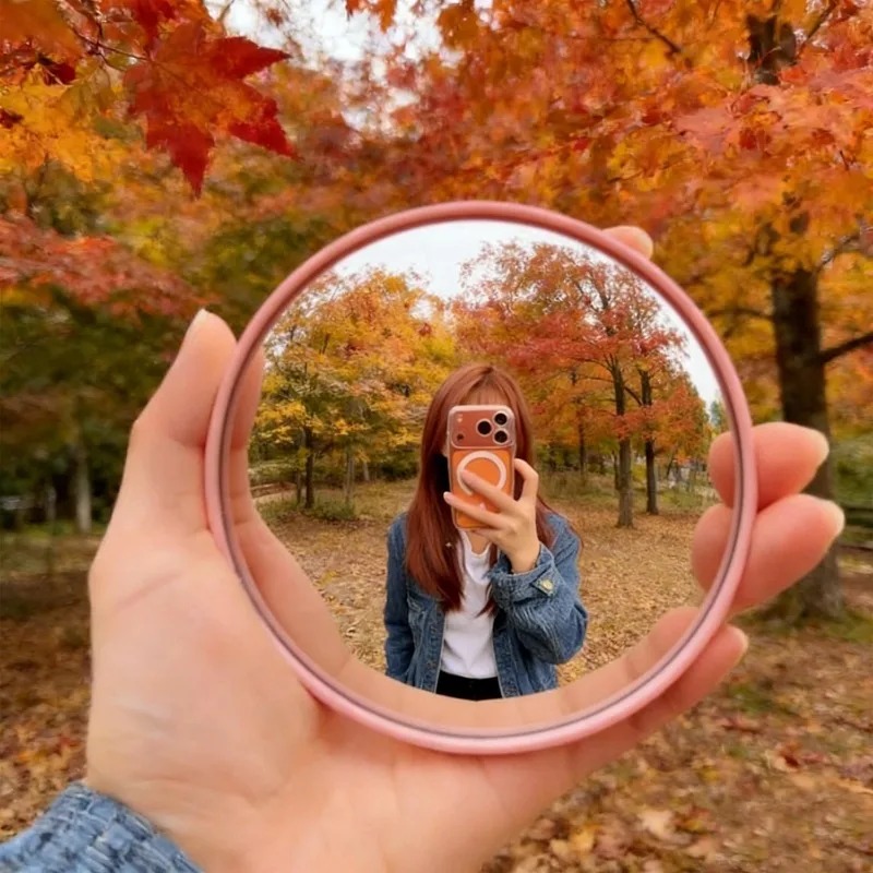 مرآة سيلفي محمولة 9.5/7.5 سم،  - مراجعة Photography Solo وسعره