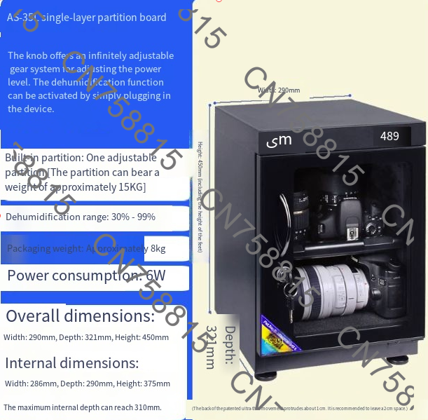 صندوق تخزين مقاوم للرطوبة لعدس - مراجعة Camera Dry Cabinet وسعره