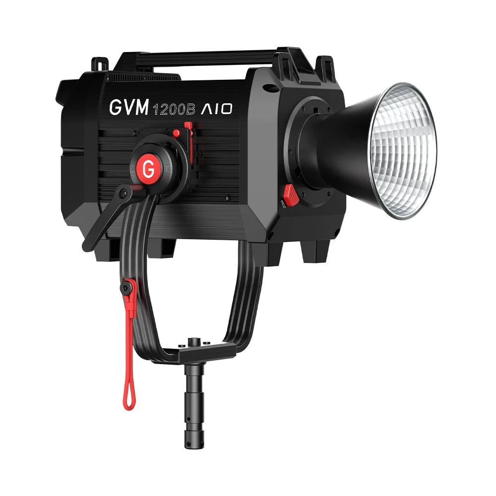 ضوء LED مستمر GVM SD1200B AIO  - مراجعة Photography Videos Free وسعره