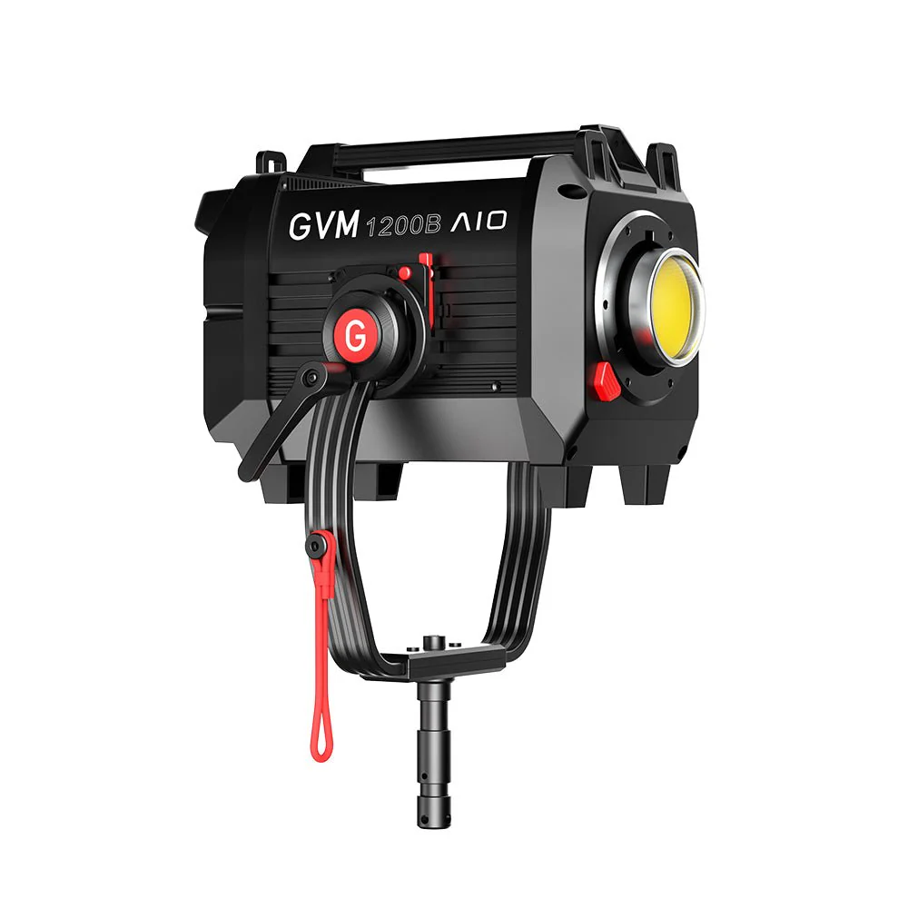 ضوء LED مستمر GVM SD1200B AIO  - مراجعة Photography Videos Free وسعره