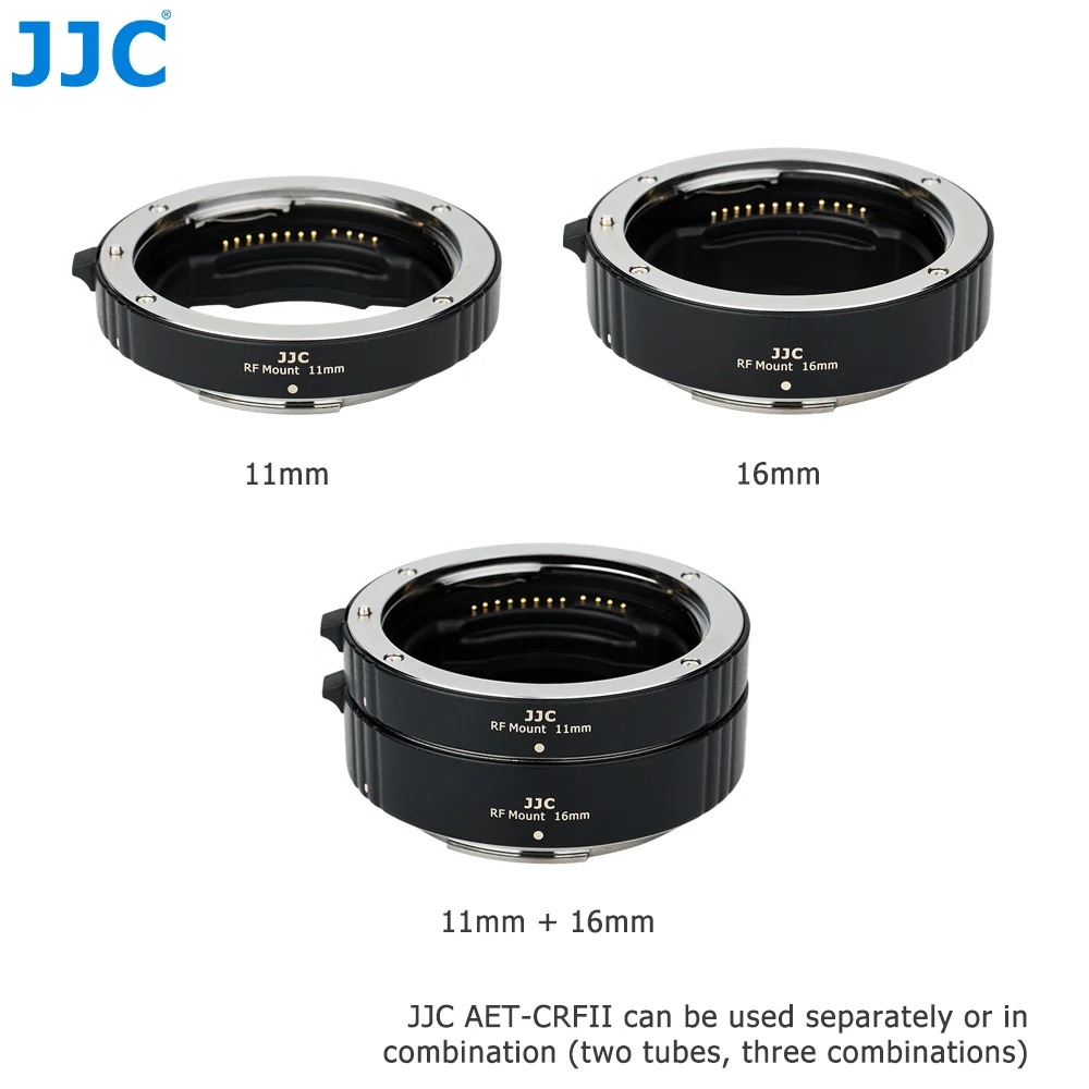 JJC RF جبل التركيز التلقائي ما - مراجعة Macro Extension Tube وسعره