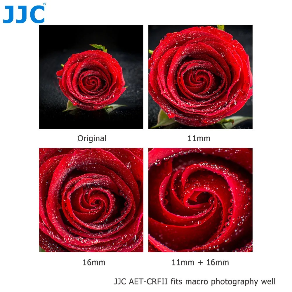 JJC RF جبل التركيز التلقائي ما - مراجعة Macro Extension Tube وسعره
