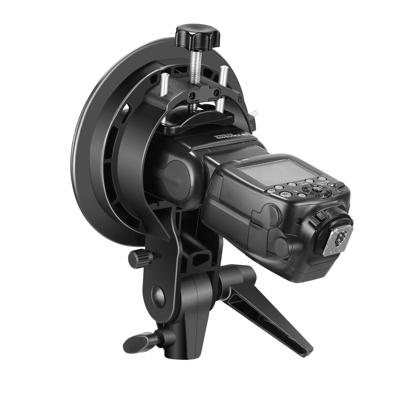 حامل فلاش عالمي من نوع S من NE - مراجعة Speedlite Flash External وسعره